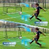 Soccer Goal Nets for Backyard,Training,Soccer Training Equipment Portable Net for Soccer/Football Practice,Metal Goal Post for Adults Kids,Easy Setup - 4 of 4