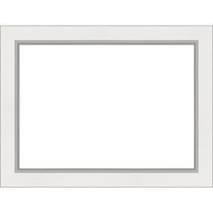 Amanti Art Eva Black Silver Framed Dry Erase Magnetic Board - 1 of 4