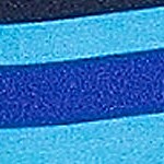 electric blue stripe