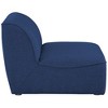 Meridian Furniture,Miramar Durable Linen Textured Armless - 4 of 4