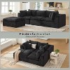 4-8 Seater Modular Cloud Sectional Sofa, U-Shape Chenille Couch, Deep Memory Foam Couch, No Assembly Required - 3 of 4