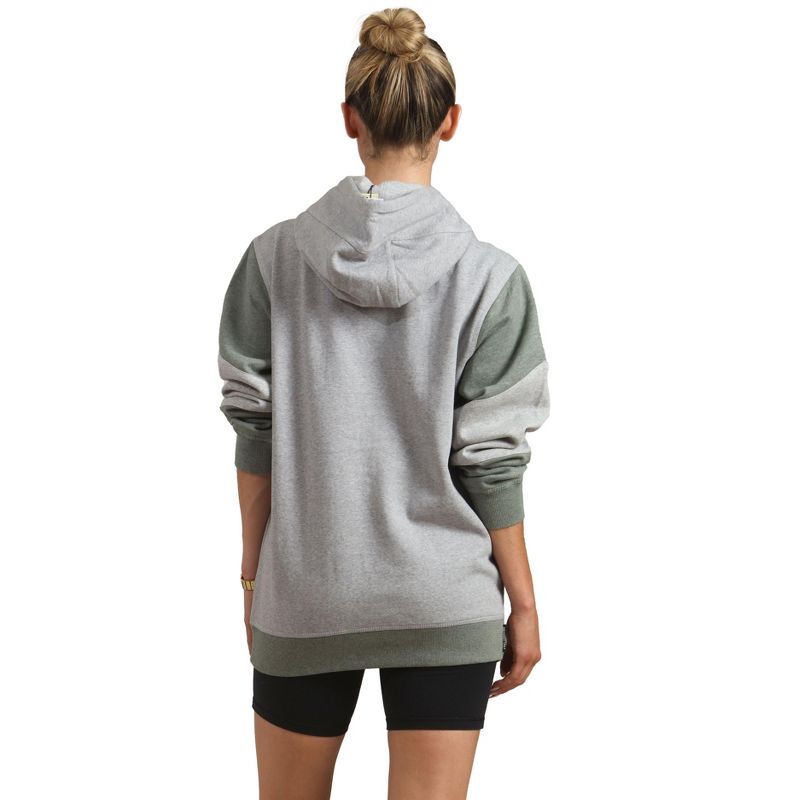 Women's Drew Colorblock Oversized Hooded Sweatshirt, 4 of 6