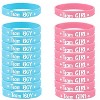 Kitcheniva 20 Pack Gender Reveal Bracelets – Baby Shower Decorations & Party Favors, Team Boy & Team Girl - 3 of 3