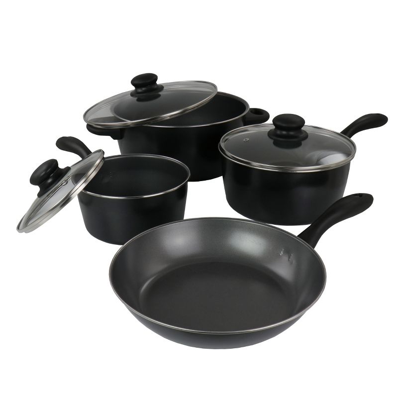 Gibson Home Armada 7 Piece Carbon Steel Cookware Set, 1 of 9