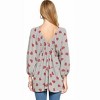 Women's Hearts Full of Love Blouse - Oddi - 2 of 3
