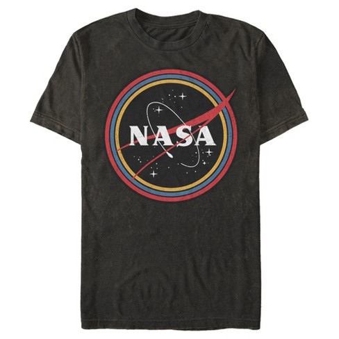 Men's Nasa Galaxy In Rainbow Circles T-shirt : Target