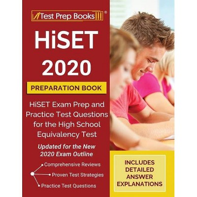 HiSET 2020 Preparation Book - by  Tpb Publishing (Paperback)