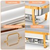 COZONY 8QT Chafing Dish Buffet Set, Stainless Steel Food Warmers with Foldable Legs, Catering Serving Pans for Party, Wedding, Outdoor Events - 3 of 4