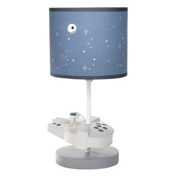 Lambs & Ivy Star Wars Signature Millennium Falcon Lamp with Shade & Bulb