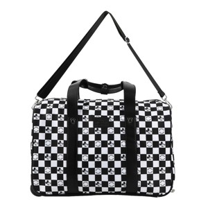 Disney Mickey Mouse Heads Black & White Checkered 18" Duffle Bag - 1 of 4