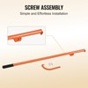 VEVOR Cant Hook Tool, 59 in, Heavy Duty Steel Log Roller, Log Lifter Timber Jack for Max 32" Dia Logs, Forestry Logging Tools, Orange - 3 of 4