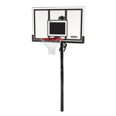 Photo 1 of ***FACTORY SEALED***Lifetime Adjustable In Ground 54 Basketball Hoop - White/Black