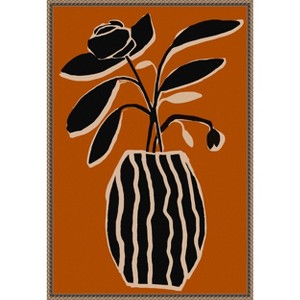 Amanti Art Ochre Still Life No 5 by Treechild Canvas Wall Art Print Framed 16 x 23-in. - 1 of 4