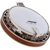 Recording King The Elite Hearts & Flowers Mahogany Resonator Banjo Natural - 4 of 4