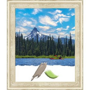 Amanti Art Country White Wash Wood Picture Frame - 1 of 4