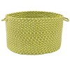 Colonial Mills Montego - Lime Twist 14"x14"x10"  100% Polypropylene Round - 2 of 2