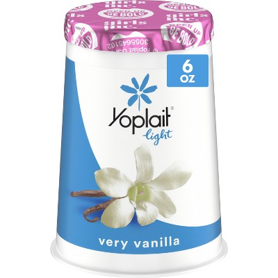 Yoplait Light Very Vanilla Yogurt - 6oz : Target