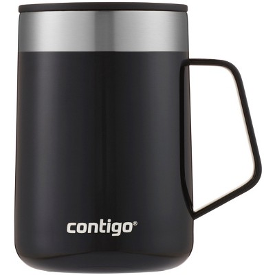  Contigo West Loop Stainless Steel Vacuum-Insulated Travel Mug  with Spill-Proof Lid, Keeps Drinks Hot up to 5 Hours and Cold up to 12  Hours, 16oz Black : Home & Kitchen
