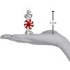 Old World Christmas Glass Blown Christmas Ornament, Peppermint Candy (With OWC Gift Box) - 3 of 3