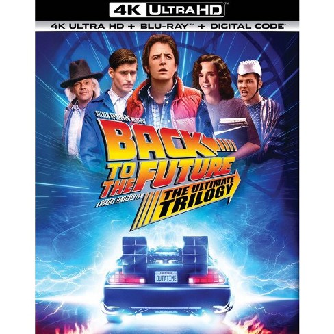 Retour vers le futur Blu-ray 4K Intégrale Steelbook Collector