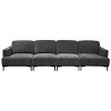 Nebula Vortex 128" Wide Upholstered 4 Seater Sofa For Living Room - 4 of 4
