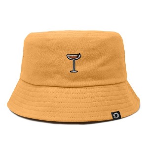 Dalix Espresso Martini Cotton Bucket Hat Lightweight Outdoor Travel Beach Everyday Womens - 1 of 4