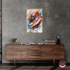 Notoriart Colorful Splatter Sneaker Wall Art Framed - 2 of 4