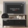 Homhougo TV Stand for TVs up to 50" Grey - 4 of 4