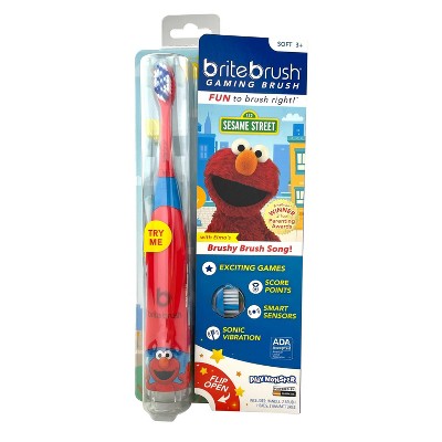 BriteBrush Interactive Smart Kids Toothbrush featuring Elmo