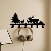 Chery Life Farmhouse Rustic Animal Coat Hook Rack ¨C Wall-Mounted, Cute Towel & Jacket Hanger for Entryway - 3 of 4