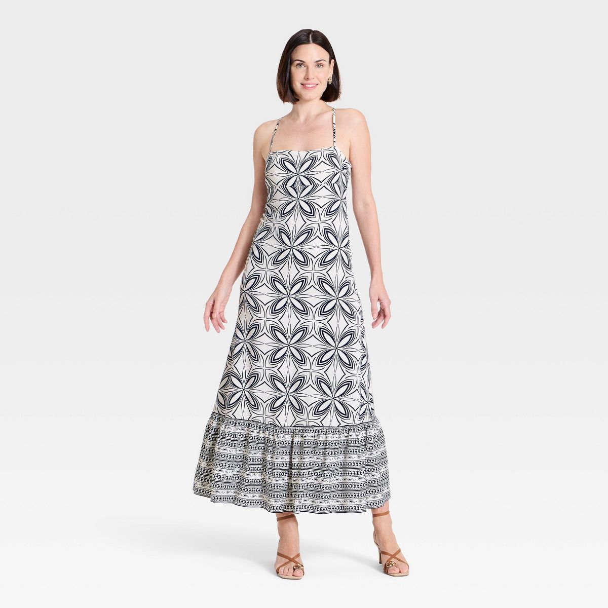 Women's Open-Back Maxi Dress - A New Day™ - thumbnail 4