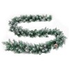 VidaXL Christmas Garland with LED Lights Green 9 ft PVC - 4 of 4