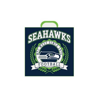 NFL Seattle Seahawks Crest Logo Stadium Cushion - 1 of 1