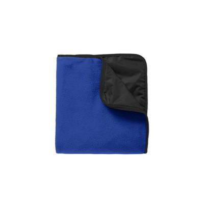 Port Authority Fleece and Polyester Travel Blanket