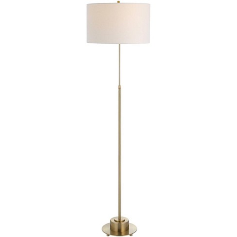 Possini euro canasta trac tree floor lamp satin store brass