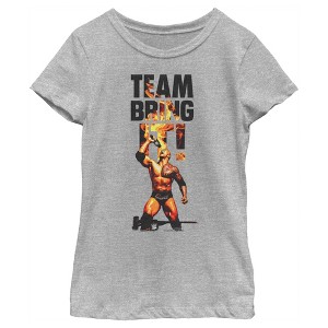Girl's WWE The Rock Team Bring It Crop T-Shirt - 1 of 4