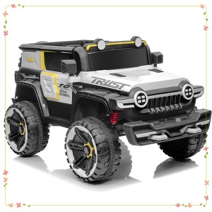 Ride on Truck Car for Kids Ages 3-6, 12V Electric Toy Car with 7AH Battery - 1 of 4