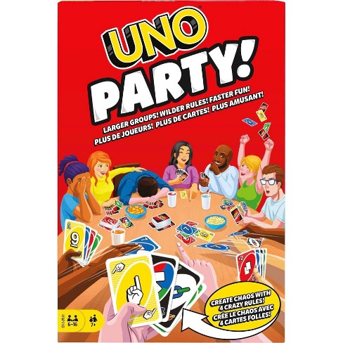 UNO House Rules Card Game for Adult, Family & Game Night