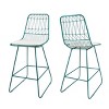 Coolbibila-Set Of 2 Barstool, Bar Chair High For Outdoor, Bar Chair Stool With Water-Resistant Cushions, Bar Chair With Back - 3 of 4