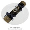 Big Dot of Happiness Roaring 20's - No Snap 1920s Art Deco Jazz Party Table Favors - DIY Cracker Boxes - Set of 12 - 2 of 4
