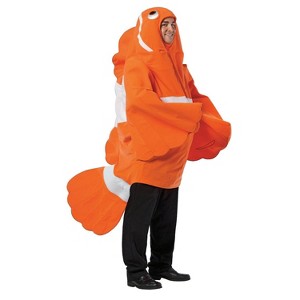 Imposta Costumes Adult Clownfish Costume Bodysuit Orange One Size - 1 of 1