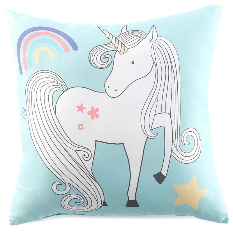 The Lakeside Collection Dream Unicorn Bedroom Collection - Accent Pillow, 1 of 5