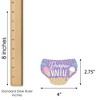 Big Dot of Happiness Scoop Up The Fun - Ice Cream - Diaper Shaped Raffle Ticket Inserts - Sprinkles Baby Shower Activities - Diaper Raffle Game 24 Ct - 3 of 4