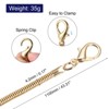 Unique Bargains Iron Flat Shoulder Bag Handbag DIY Accessories Purse Chain Straps - 2 of 3