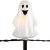 Northlight Set of 5 Ghost Shaped Halloween Pathway Markers - 3.75ft Black Wire - 4 of 4