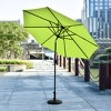 WestinTrends 9 Ft Outdoor Patio Market Table Umbrella with Round Resin Base - 2 of 4