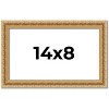 PosterPalooza | Photo Size Refined Gold Picture Frame - UV Acrylic, Foam Board Backing, Hanging Hardware - 2 of 4