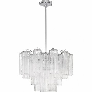 Crystorama Lighting Addis 6 - Light Chandelier in  Polished Chrome - 1 of 4