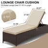 Crestlive Products Patio Outdoor Chaise Lounge Cushion 1PC - 3 of 4