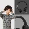 LiLGadgets LilGadgets Connect+ Kids Headphones Wired with Microphone, Volume Limiting for Safe Listening, Black - 2 of 4